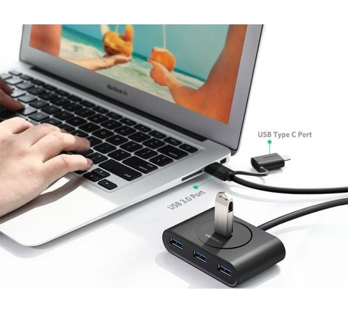 USB-хаб Ugreen CR113 40850