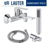 Смеситель Lauter Reef 21CK6678C + 21СКFG80101C + 21S10048 + 21CKFS90120