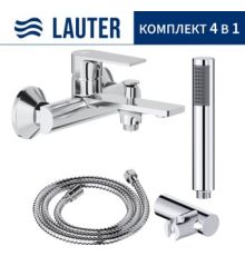 Смеситель Lauter Reef 21CK6678C + 21СКFG80101C + 21S10048 + 21CKFS90120