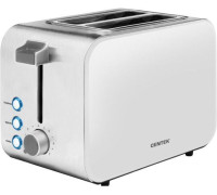 Тостер CENTEK CT-1422 белый/серебристый