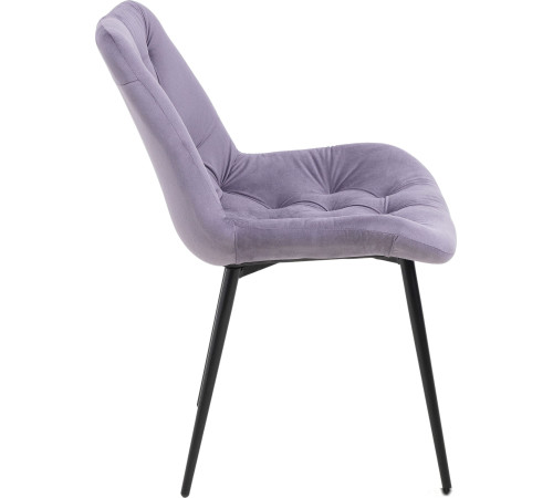Стул Алвест Av 435 сливовый бархат/черный
