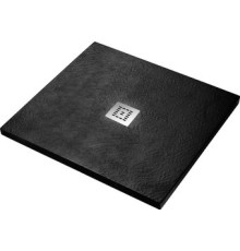 Душевой поддон BelBagno TRAY-MR-UNO-A-90-35-NERO 90x90