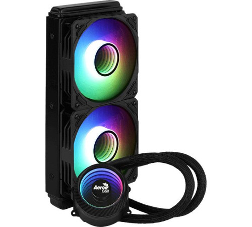 Система жидкостного охлаждения для процессора AeroCool Mirage L240 черный