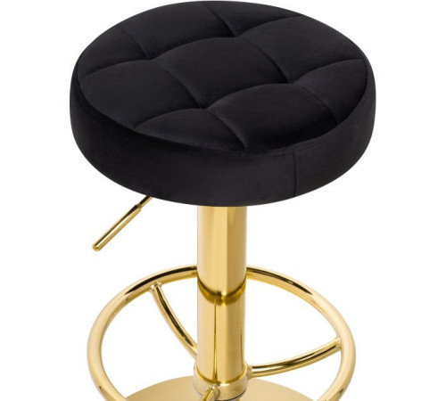 Табурет Woodville Marun черный/золотой