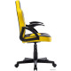 Игровое геймерское кресло Brabix GM-203 черный/желтый
