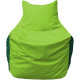 Кресло-мешок Flagman Фокс Ф2.1-185 салатовый/темно-зеленый
