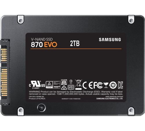 SSD Samsung 870 Evo 4TB MZ-77E4T0BW