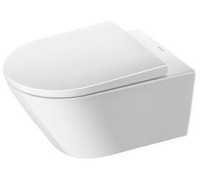 Унитаз подвесной Duravit D-Neo с сиденьем Soft Close 45770900A1