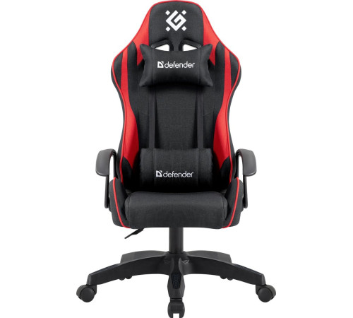 Игровое геймерское кресло Defender Kraken черный/красный