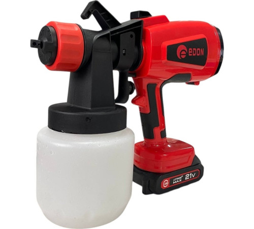 Краскораспылитель Edon UGG-21A с 2-мя АКБ, кейс