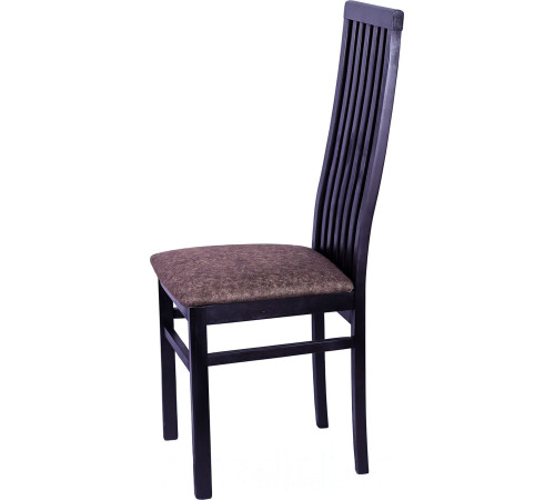 Стул Ельская мебельная фабрика МДК-82.1 венге/кашемир коричневый