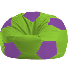 Кресло-мешок Flagman Мяч Стандарт М1.1-158 салатовый/сиреневый