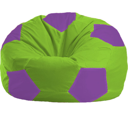 Кресло-мешок Flagman Мяч Стандарт М1.1-158 салатовый/сиреневый