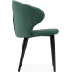 Стул Woodville Алсисар 469974 катания изумруд/черный