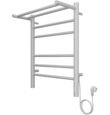 Полотенцесушитель TERMINUS Аврора П6 450x600 с полкой, quick touch, КС 9003