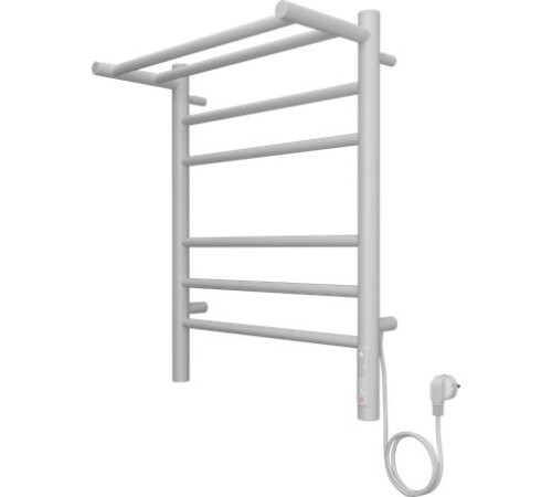 Полотенцесушитель TERMINUS Аврора П6 450x600 с полкой, quick touch, КС 9003