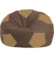 Кресло-мешок Flagman Мяч Стандарт М1.1-330 коричневый/бежевый