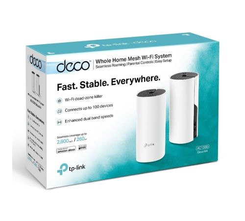 Wi-Fi система TP-Link Deco M4 2 шт.