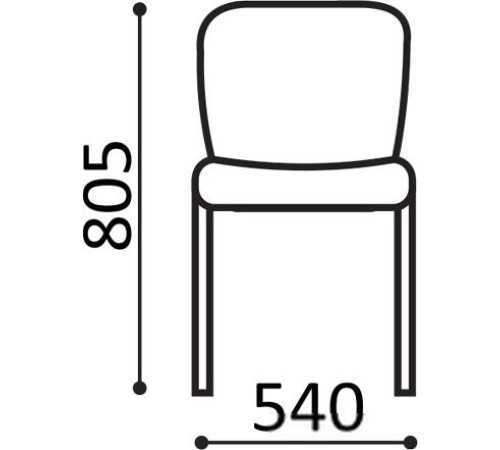 Офисный стул Brabix Iso CF-005 ткань, серый