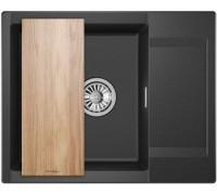 Кухонная мойка Granula ES-6202 черный