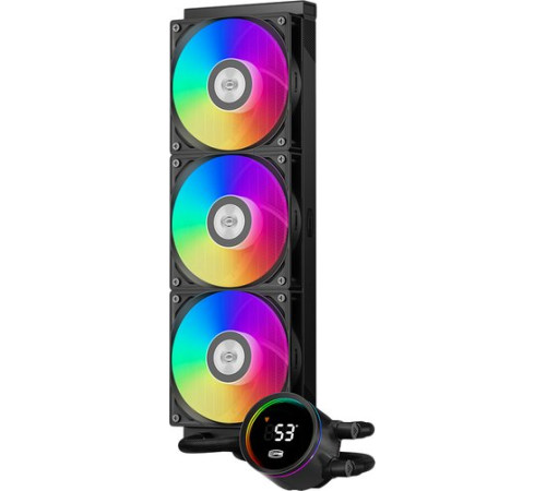 Система жидкостного охлаждения для процессора PCCooler DA360 Pro ARGB Digital черный