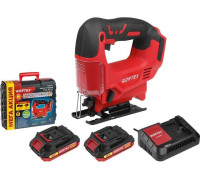 Электролобзик Wortex CJS 6529 с 2-мя АКБ, кейс