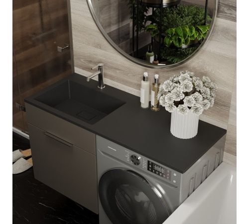 Умывальник Roxen Faber 110L 30010110L-B черный