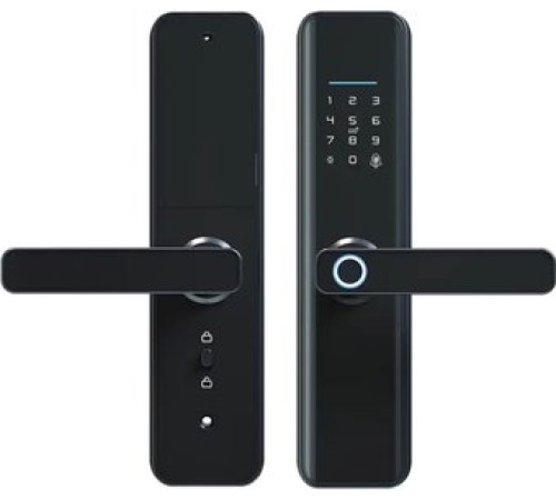 Дверной замок Roome Tuya Digital Fingerprint Lock X6 черный