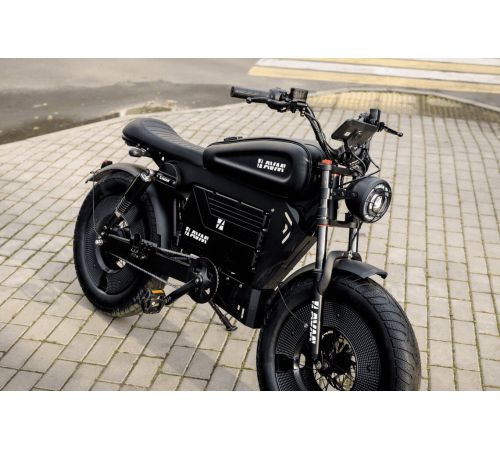Электровелосипед AVM BUllDOG черный