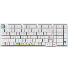 Клавиатура Akko 3098B Doraemon Rainbow Akko CS Jelly Pink