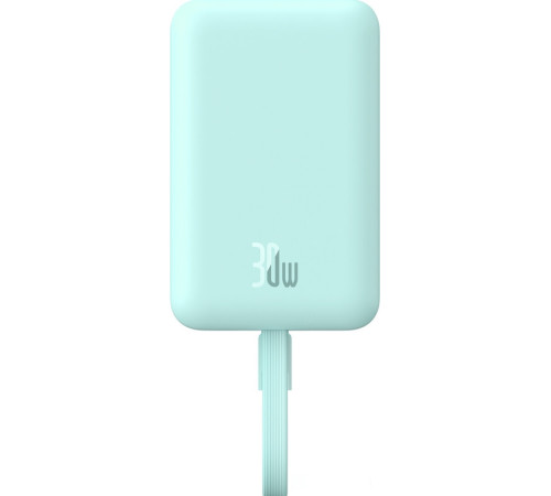 Внешний аккумулятор Baseus Magnetic Fast Charge Power Bank Type-C Edition 30W 10000mAh мятный