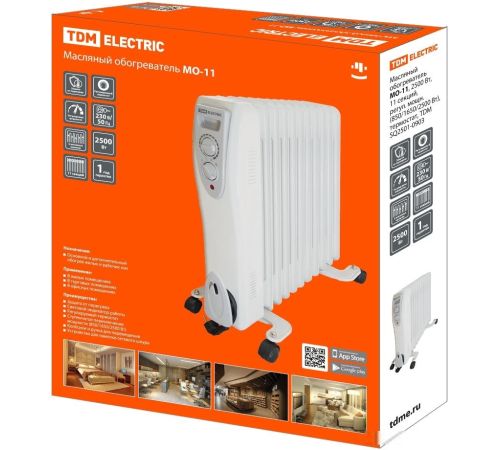 Масляный радиатор TDM Electric SQ2501-0903