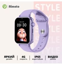 Детские умные часы Aimoto Style сиреневый
