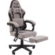 Игровое геймерское кресло CHAIRMAN CH27 ткань, серый/черный