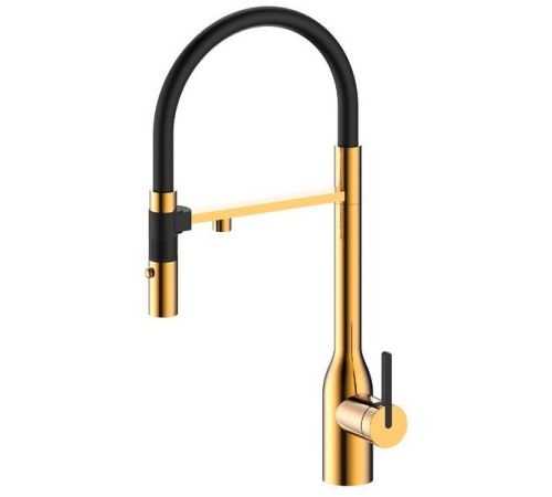 Смеситель Paulmark Magneto One Ma213188-BG золото/брашированное золото