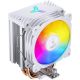 Кулер для процессора Jonsbo CR-1400E ARGB белый