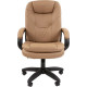 Офисное кресло CHAIRMAN 668LT N черный пластик/экопремиум бежевый