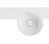 Умывальник Belux Аврора 550 R 18, белый матовый/Solid Surface