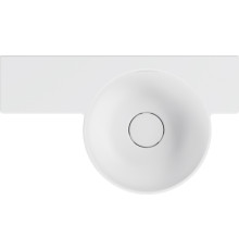 Умывальник Belux Аврора 550 R 18, белый матовый/Solid Surface