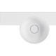 Умывальник Belux Аврора 550 R 18, белый матовый/Solid Surface