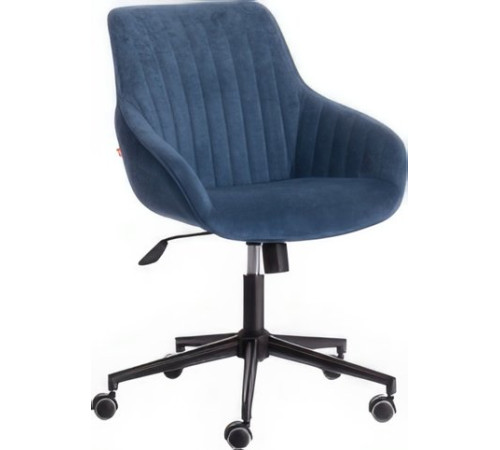 Офисное кресло TetChair Dublin велюр Clermon, синий 145