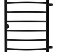 Полотенцесушитель Granula Классик 50x60 боковое подключение, черный матовый