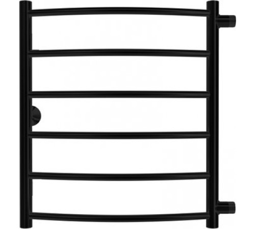 Полотенцесушитель Granula Классик 50x60 боковое подключение, черный матовый