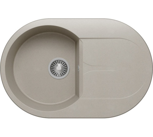Кухонная мойка Polygran Atol-760 серый 14