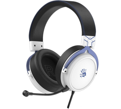 Наушники A4Tech Bloody M590i синий/белый