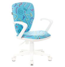 Компьютерное кресло Бюрократ KD-W10AXSN/STICK-BL голубой