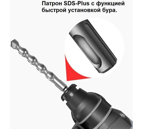 Перфоратор Zitrek Destroyer Pro 063-4062 с 1-м АКБ, кейс