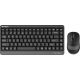 Офисный набор A4Tech Fstyler FG1110 черный/серый