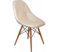 Стул Mio Tesoro Элма SC-004 бежевый/дерево [434039]