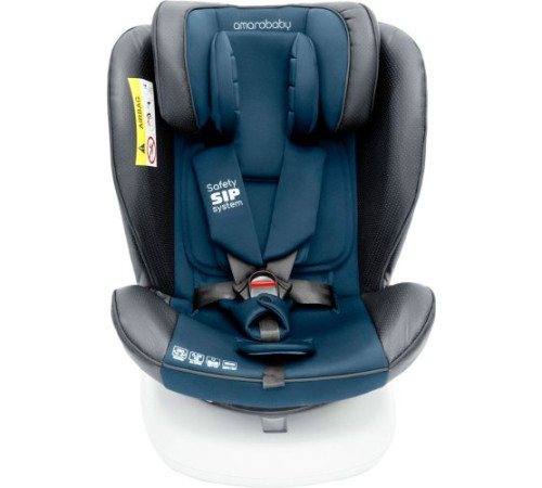 Детское автокресло Amarobaby Champion Isofix AMARO-2008CH-Se/Si серый/синий